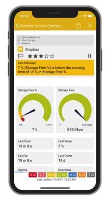 PRTG Mobile Interface 2