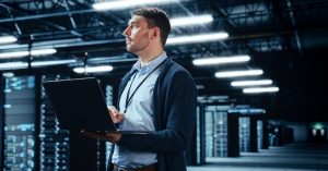 Server with system administrator