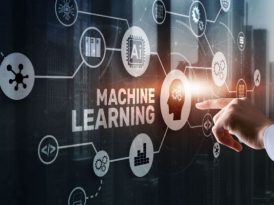 Machine Learning Modern Computer Technologies concept.