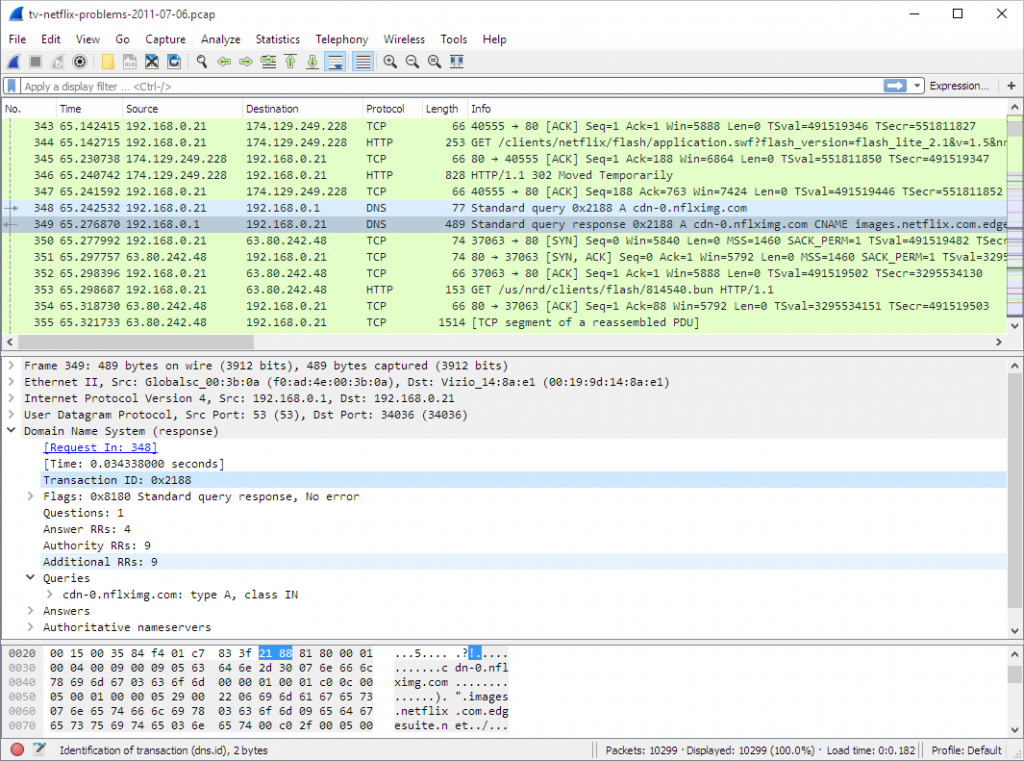 wireshark main interface