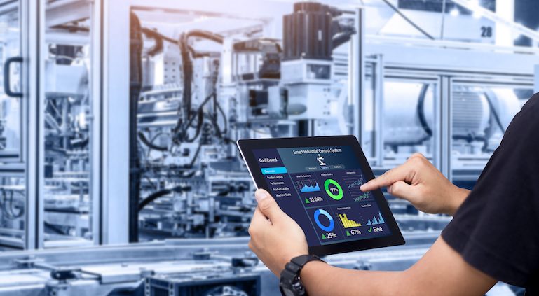 Controle da indústria inteligente