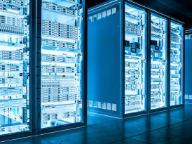 Data center server room